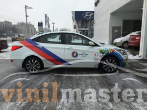 Брендирование Hyundai для EURO 2016 правая боковина